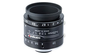 Image of 1.1 inch 25mm f2.8, 3.45um, 12.0 megapixel Ultra low Distortion Lens