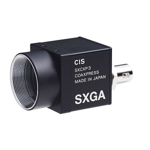SXGA resolution, CoaXPress interfaced small footprint camera utilizing CMOS image sensor. Image