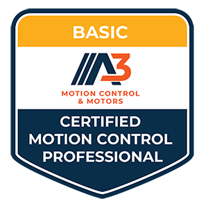 A3  - 认证运动控制专业