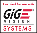 可与GigE Vision Systems一起使用