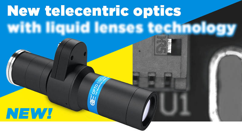 采用液体透镜技术的新型远心光学器件