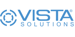 Vista系统解决方案公司。标志