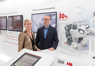 IBM沃森物联网、客户参与和教育总经理Harriet Green和ABB首席数字官Guido Jouret讨论了认知和工业机器的未来。