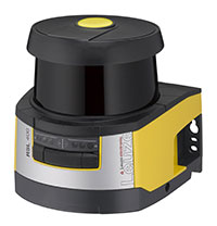 RSL 400安全激光扫描仪将安全性与AGV导航的详细测量值输出相结合。
